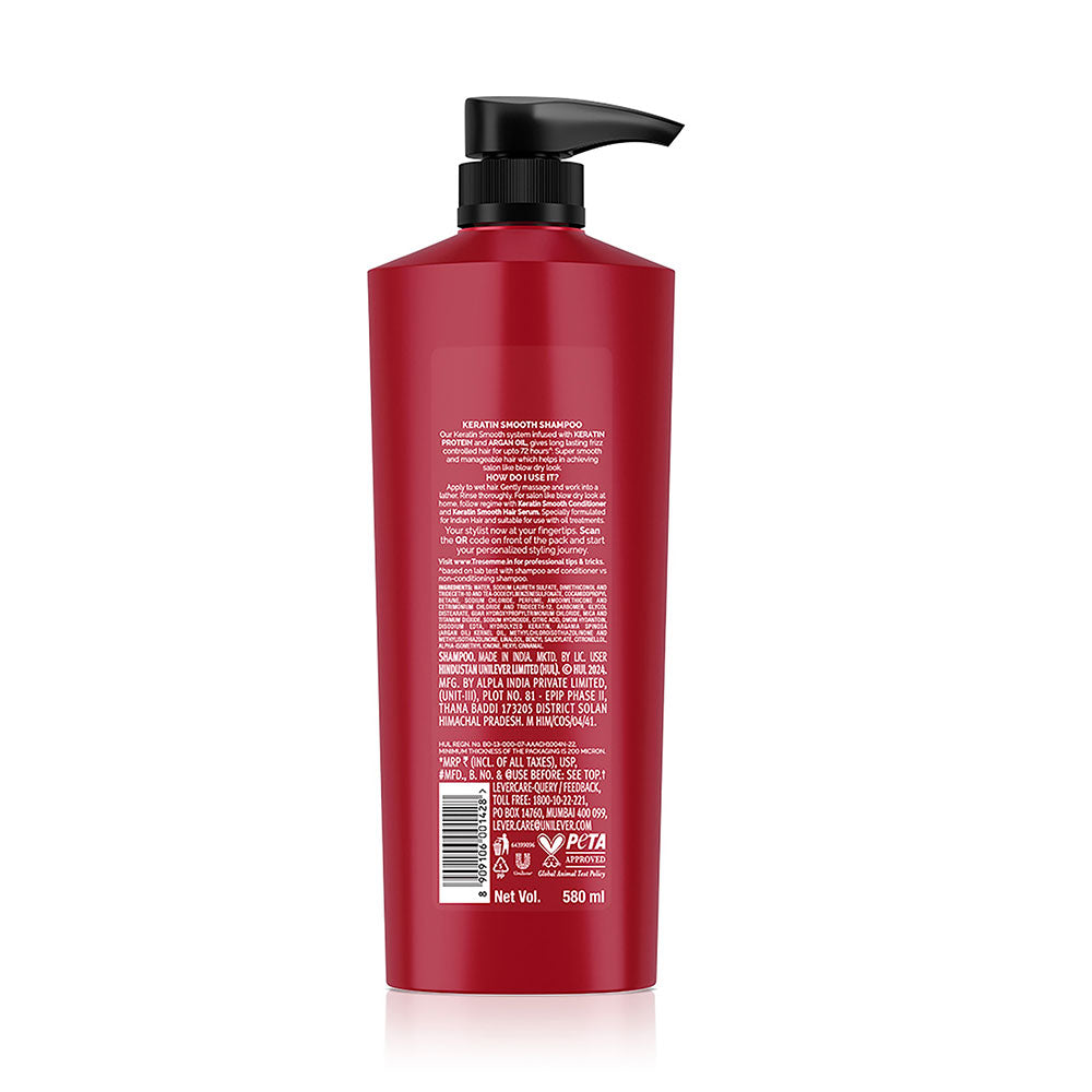 TRESemmé Keratin Smooth Shampoo 580ml + Keratin Smooth Shampoo 580ml