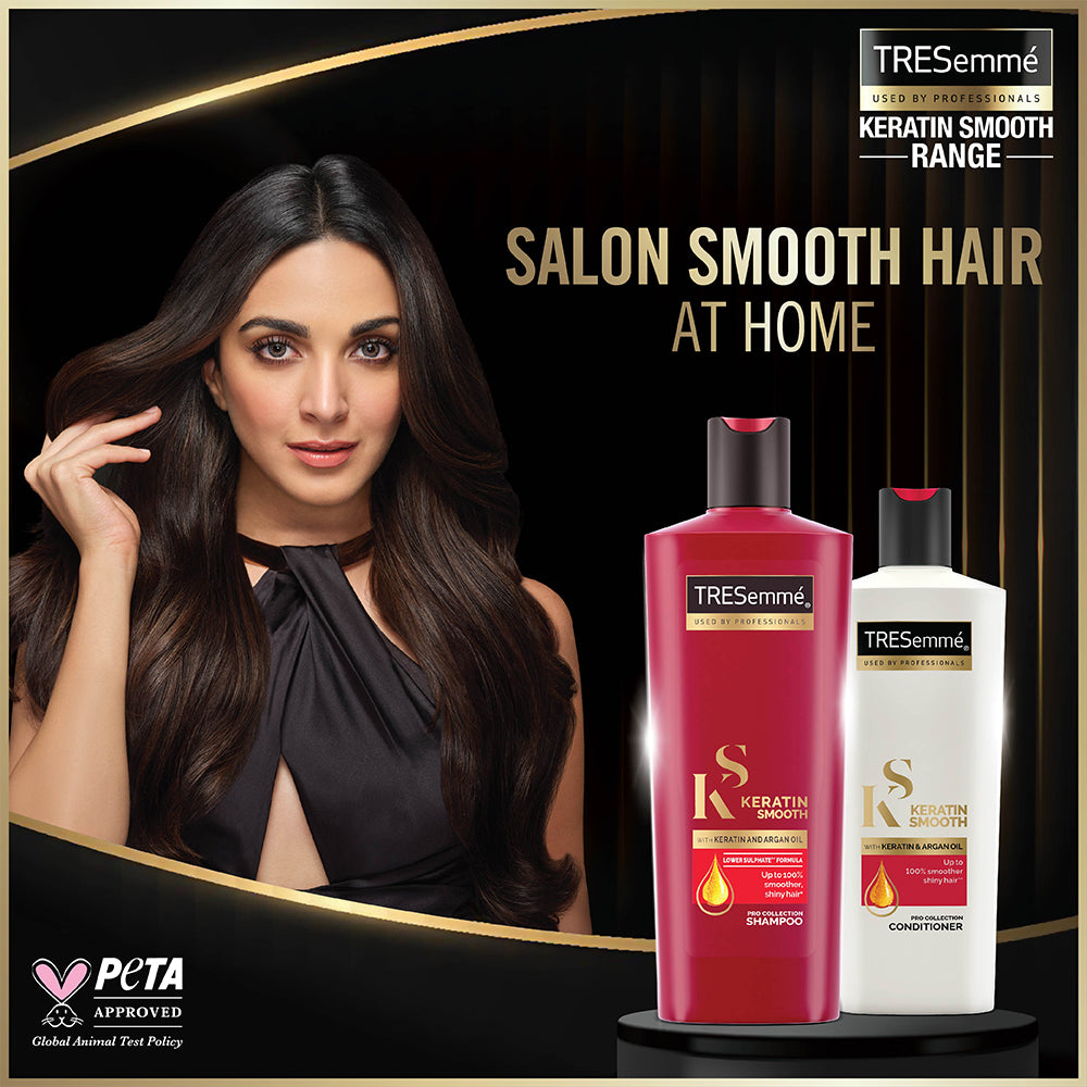 TRESemmé Keratin Smooth Shampoo 1000ml + Conditioner 190 ml + Mask 300ml + Serum 100ml