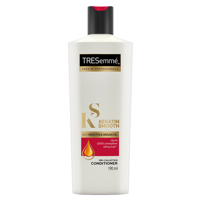 TRESemmé Keratin Smooth Shampoo 340ml + Conditioner 190 ml + Serum 100ml