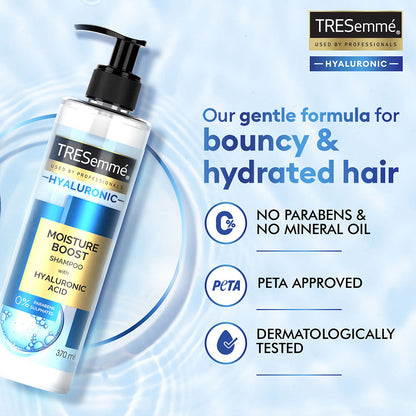 TRESemmé Moisture Boost Shampoo with Hyaluronic Acid - 370ml