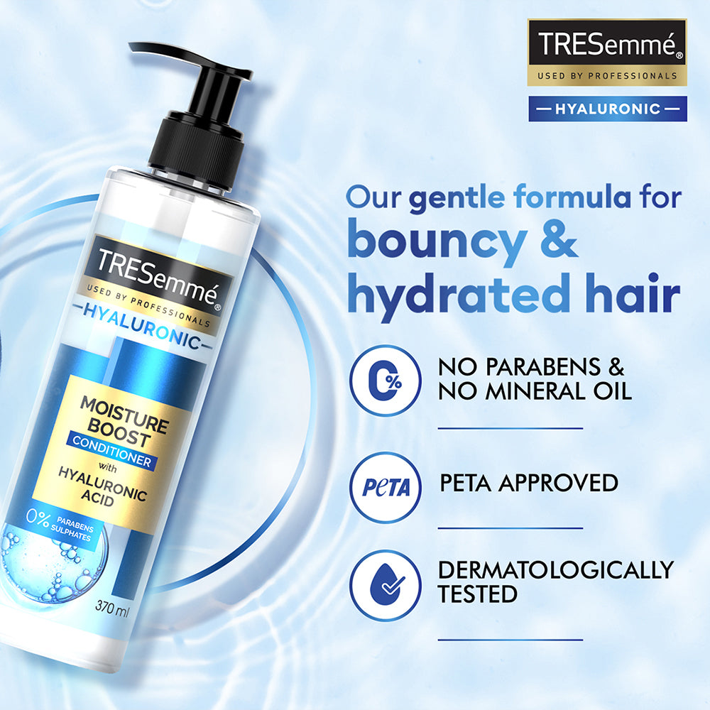 TRESemmé Moisture Boost Conditioner with Hyaluronic Acid 370ml