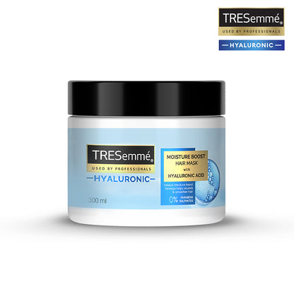 TRESemmé Moisture Boost with Hyaluronic Acid: Shampoo 370ml + Conditioner 370ml + Mask 300ml + Serum 60ml