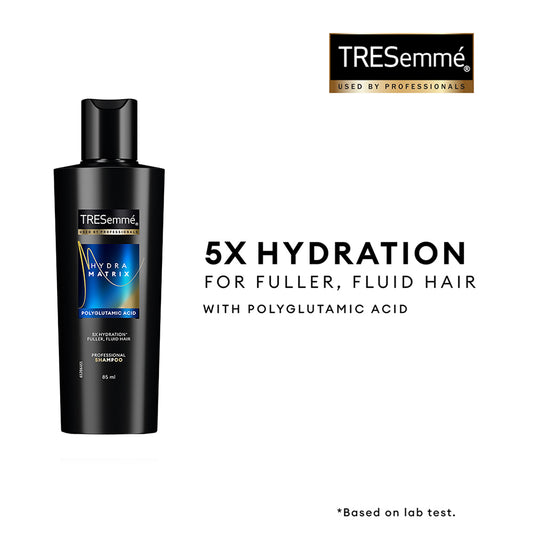 TRESemme Hydra Matrix Shampoo | Polyglutamic Acid for 100H of Hydrated, Fluid Hair, Paraben Free