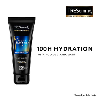 TRESemme Hydra Matrix Conditioner | Polyglutamic Acid for 100H of Hydrated, Fluid Hair, Paraben Free