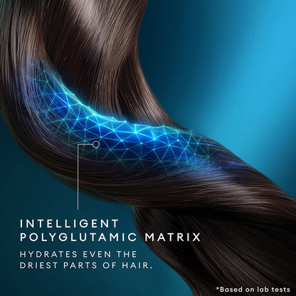 TRESemme Hydra Matrix Leave In Conditioner | Polyglutamic Acid Serum | 100H Hydration, Frizz Control