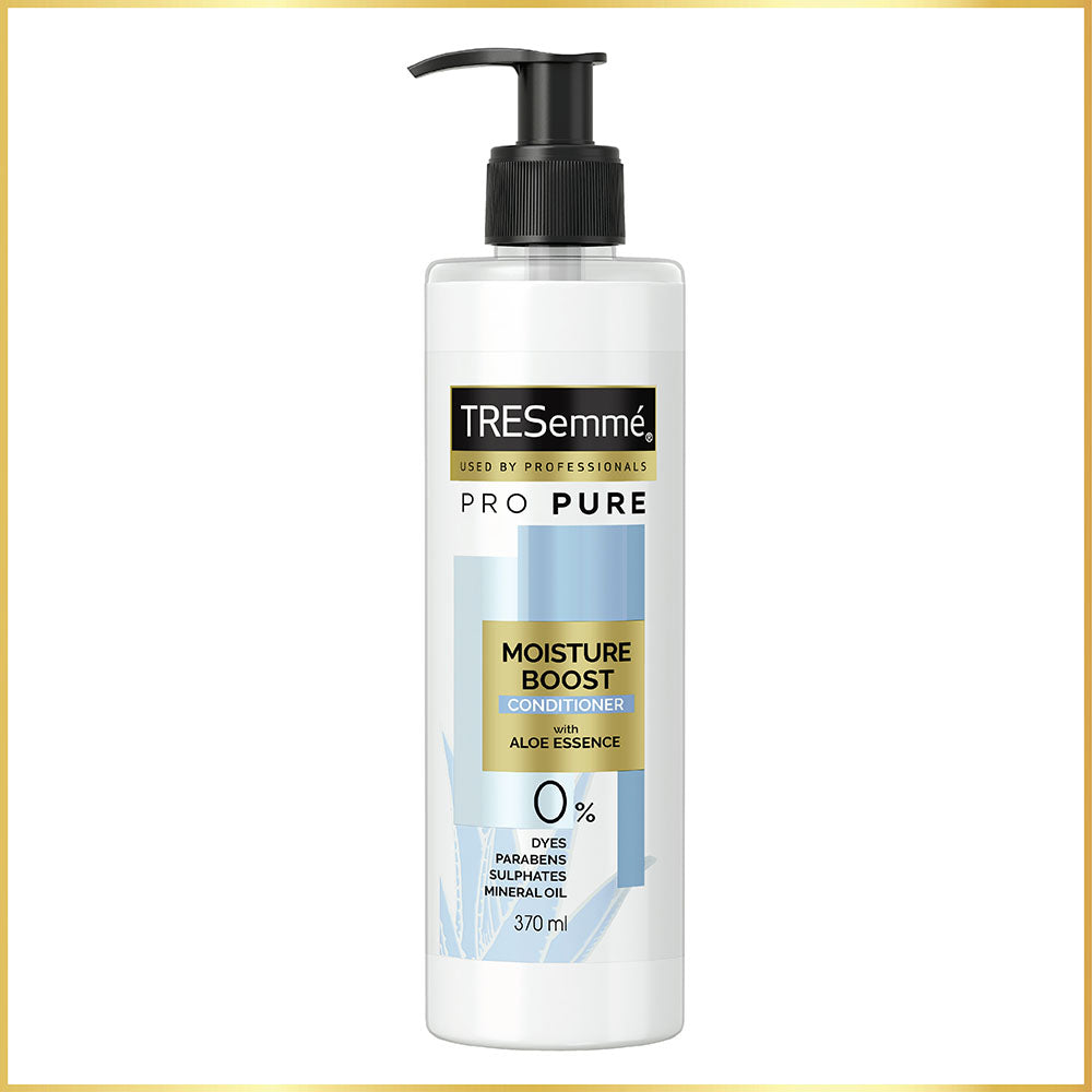 TRESemmé Pro Pure Moisture Boost Shampoo 370ml + Conditioner 370ml + Serum 60ml