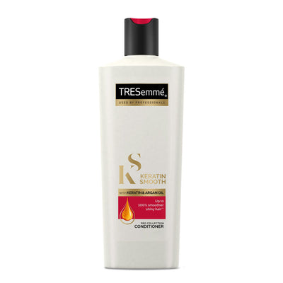 TRESemmé Keratin Smooth Shampoo 580ml + Conditioner 340ml + Serum 50ml