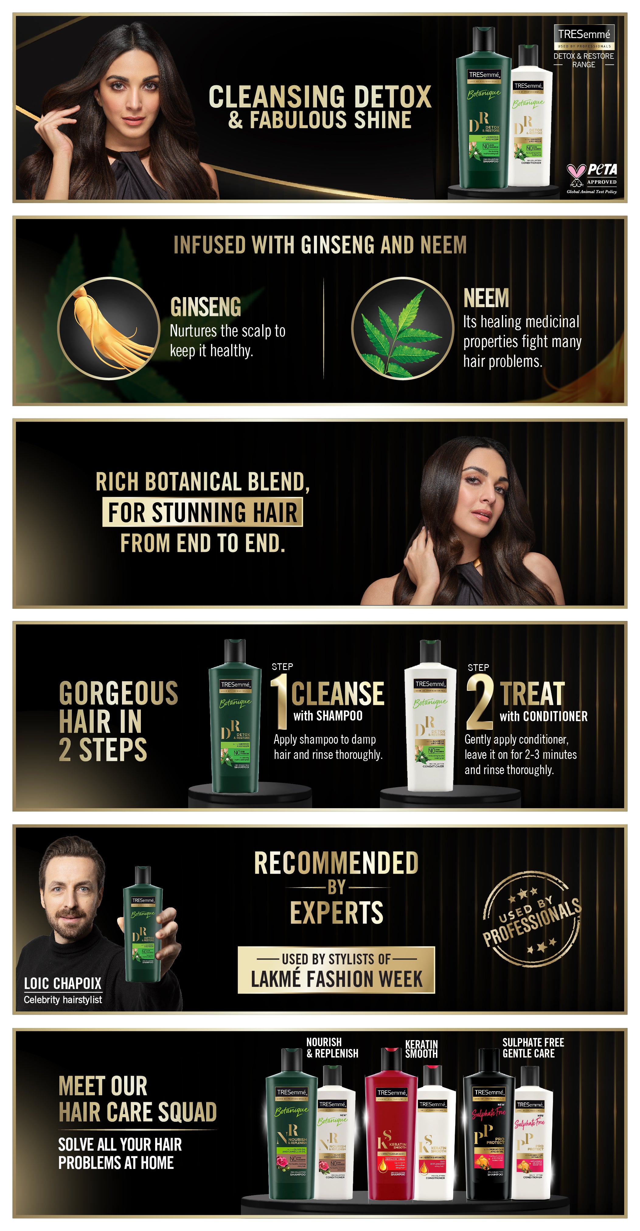 TRESemmé Detox and Restore Shampoo