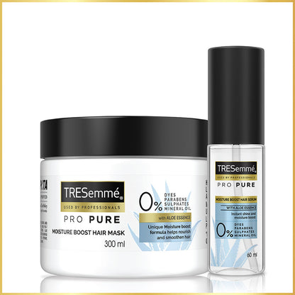 TRESemmé Pro Pure Moisture Boost Mask + Pro Pure Moisture Boost Serum 60ml