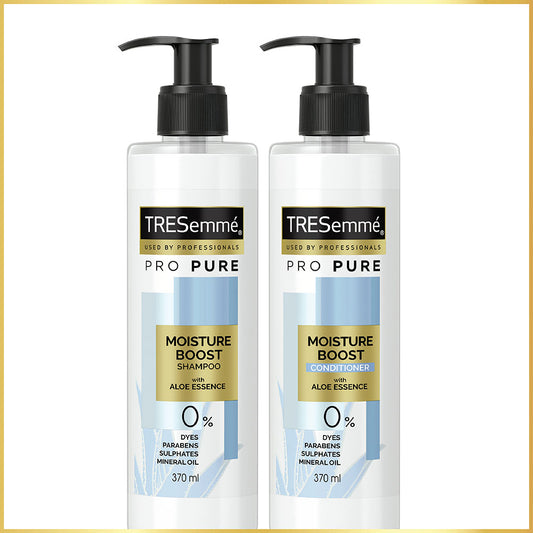 TRESemmé Pro Pure Moisture Boost Shampoo 370ml + Conditioner 370ml