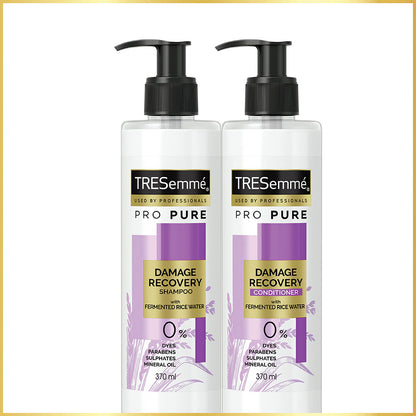 TRESemmé Pro Pure Damage Recovery Shampoo 370ml +Conditioner 370ml